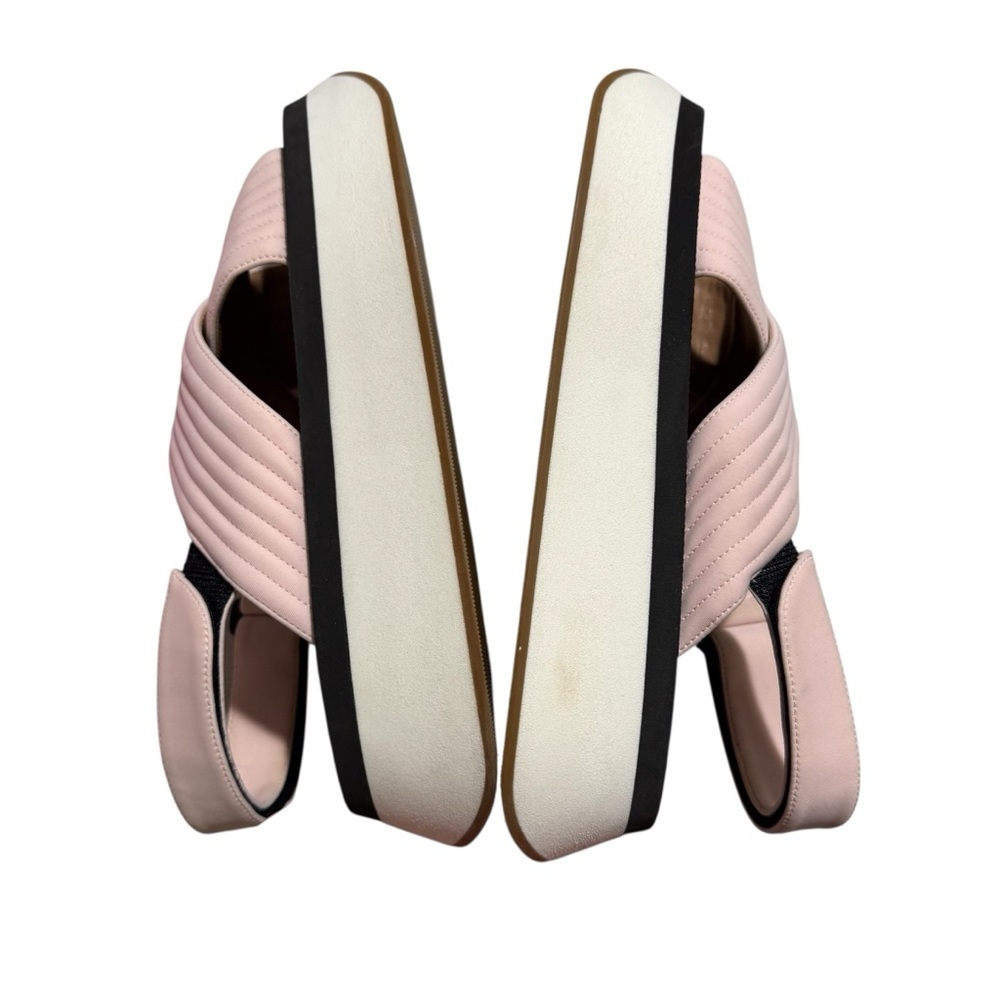 Marni Platform Sandals Rose Size 40 Women’s 9/9.5 Italy Designer Shoes - Picture 8 of 9